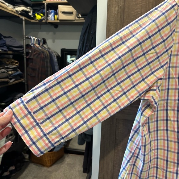 L.L. Bean Women’s 2X Plaid Button Down Shirt Wrinkle Free Top - Picture 7 of 11